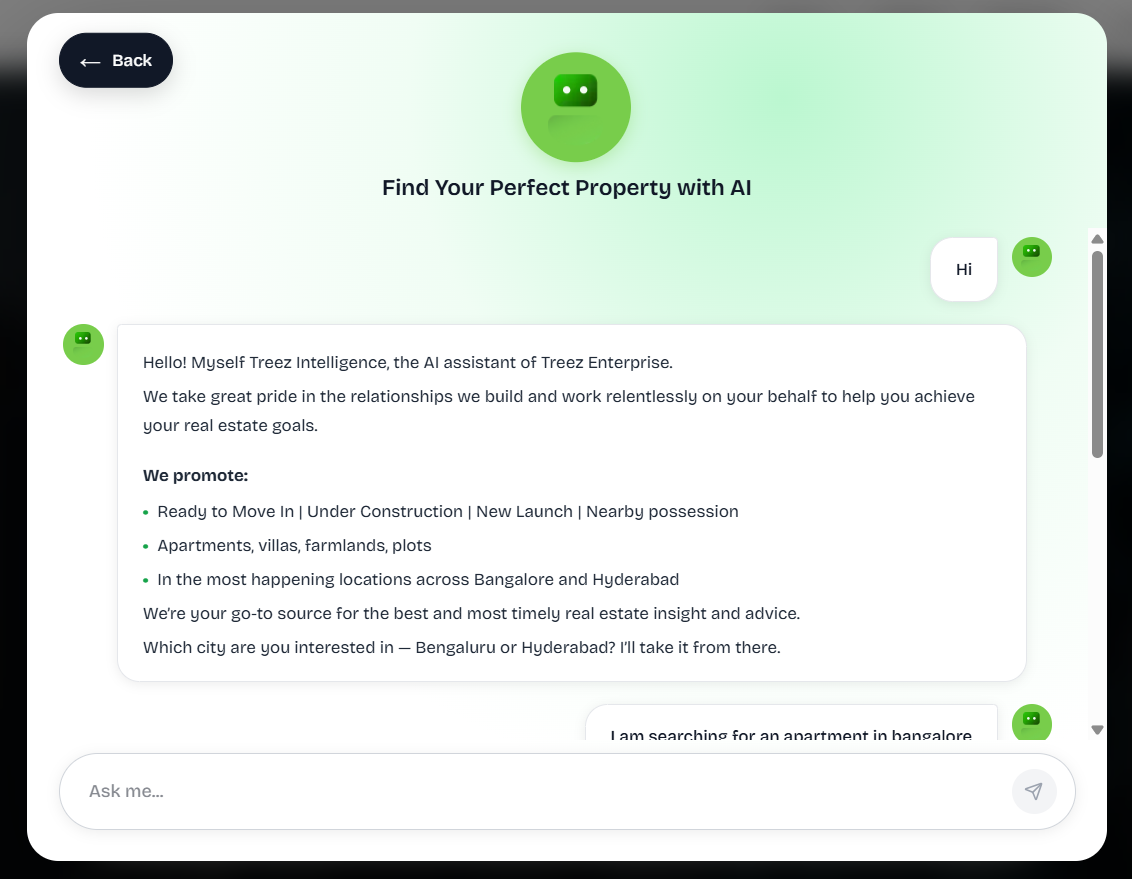 Treez Agent product screenshot